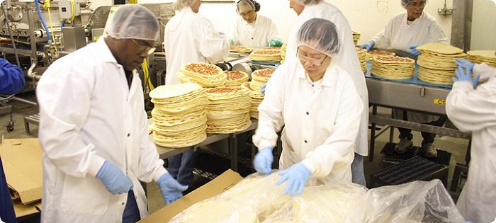 food manufacturing plant