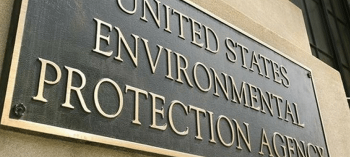 EPA building signage