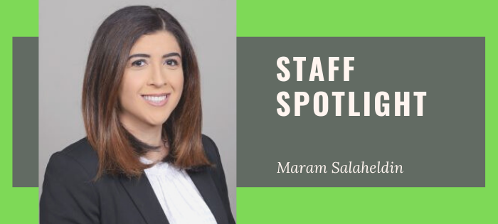 Staff Spotlight: Maram Salaheldin