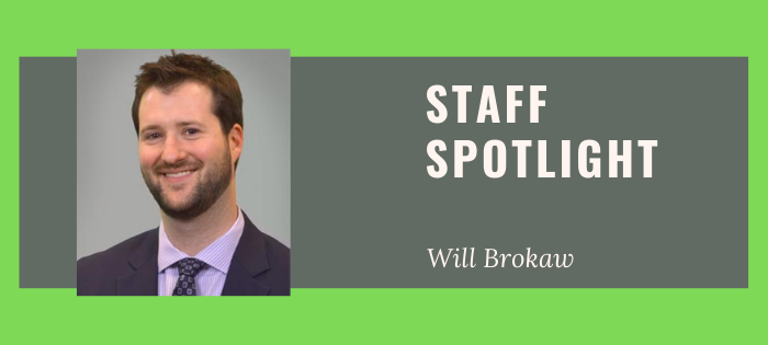 Staff Spotlight Will Brokaw